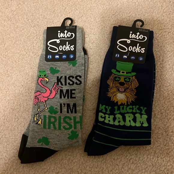 NWT  2  Socks - Picture 1 of 8